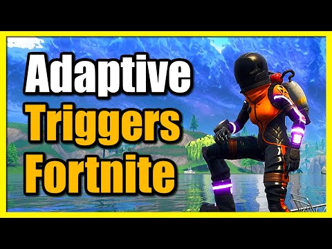 How to Change Adaptive Trigger Strength on Fortnite PS5 Controller (Trigger Effect PS5)