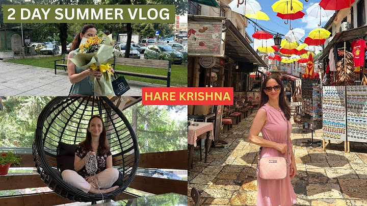 Spend TWO INDIAN SUMMER DAYS 🥵 with me as a Krishna Bhakta | Day in my Life Vlog