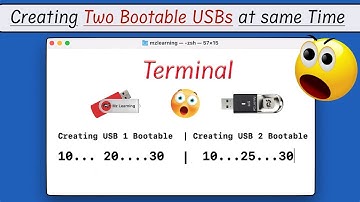 How to create two or more Bootable USB drives together on Mac | create multiboot USB drive at a Time