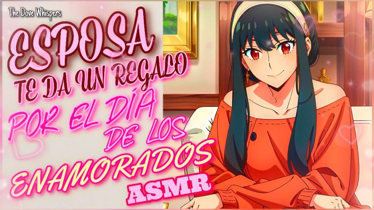 Me esforzaré 💕~ESPOSA te da un regalo el día de los ENAMORADOS~ ASMR Roleplay Anime