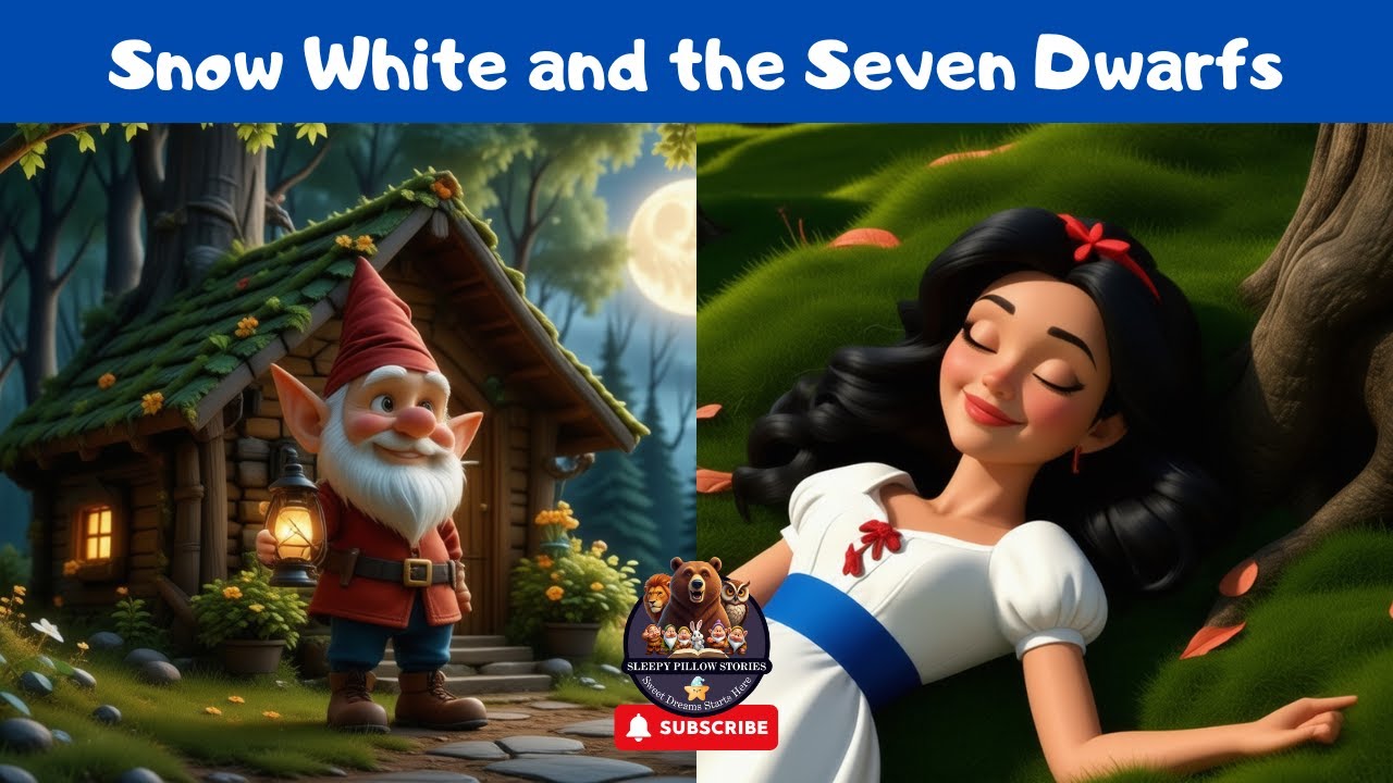 Snow White and the Seven Dwarfs - A Bedtime Story For Kids - YouTube