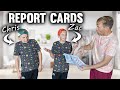 Shocking REPORT CARD Grades *Chris & Zac*