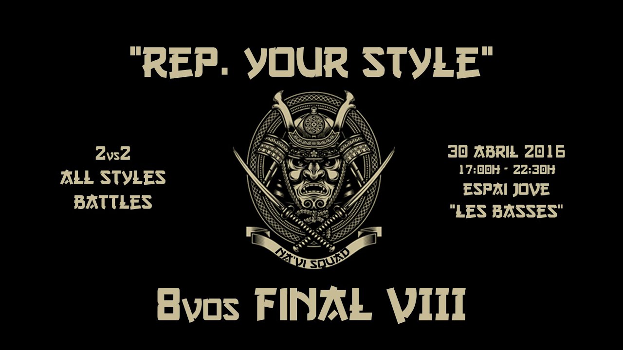"8vos Final VIII Rep  Your Style 2vs2 All Styles" [Battles Mind & Jason vs  Princeton & Dii]