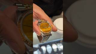 Examination of Khanjar stamped tigers eye Rolex Datejust dial #rolex #watches #business #luxury