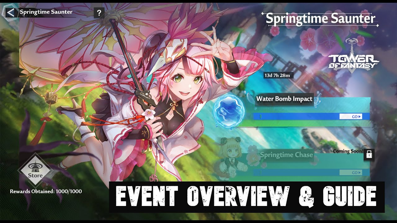 Water Bomb Impact Event Overview, Skills Showcase & some Tips - Tower of Fantasy