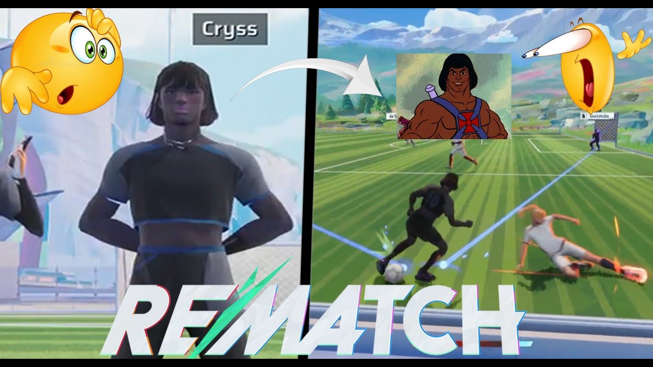 He-Man africano em campo - Rematch