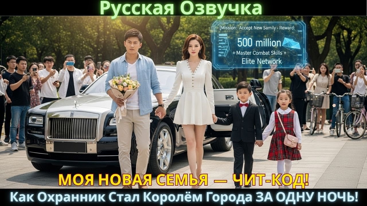 МОЯ НОВАЯ СЕМЬЯ — ЧИТ-КОД! Как Охранник Стал Королём Города ЗА ОДНУ НОЧЬ!