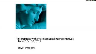 2020-05-29  UofT DOVS Grand Rounds - Managing Professional Relationships with Industry