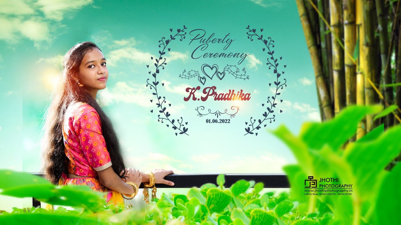 Grand Puberty Function at Thiruvarur | Cinematic Highlights |  Jhothi Photography