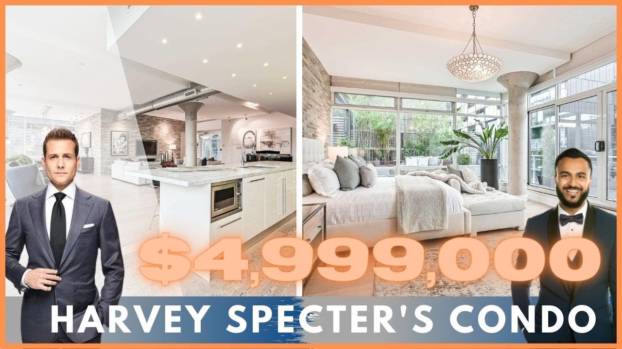 Tour Inside Harvey Specter’s Condo Toronto Luxury Condos for sale