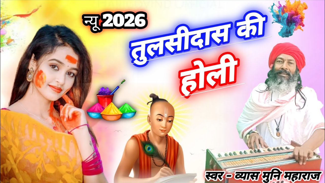 अब तुलसी खुद ज्ञान भयो है | 2026 Super Holi Remix | New Holi Vyas Muni Maharaj #holi #holiremix