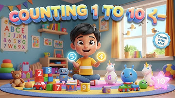 Learn to Count 1 to 10! 🔢 Top 10 Nursery Rhymes for Babies & Toddlers | Vortex Valley |