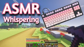 ASMR Gaming | MINECRAFT SURVIVAL WHISPERING (39) | Keyboard And Mouse Sounds 💤 screenshot 5