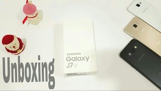 فتح صندوق Unboxing Samsung Galaxy J7 2016