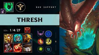 Thresh Support vs Nautilus - EUW Master Patch 26.11