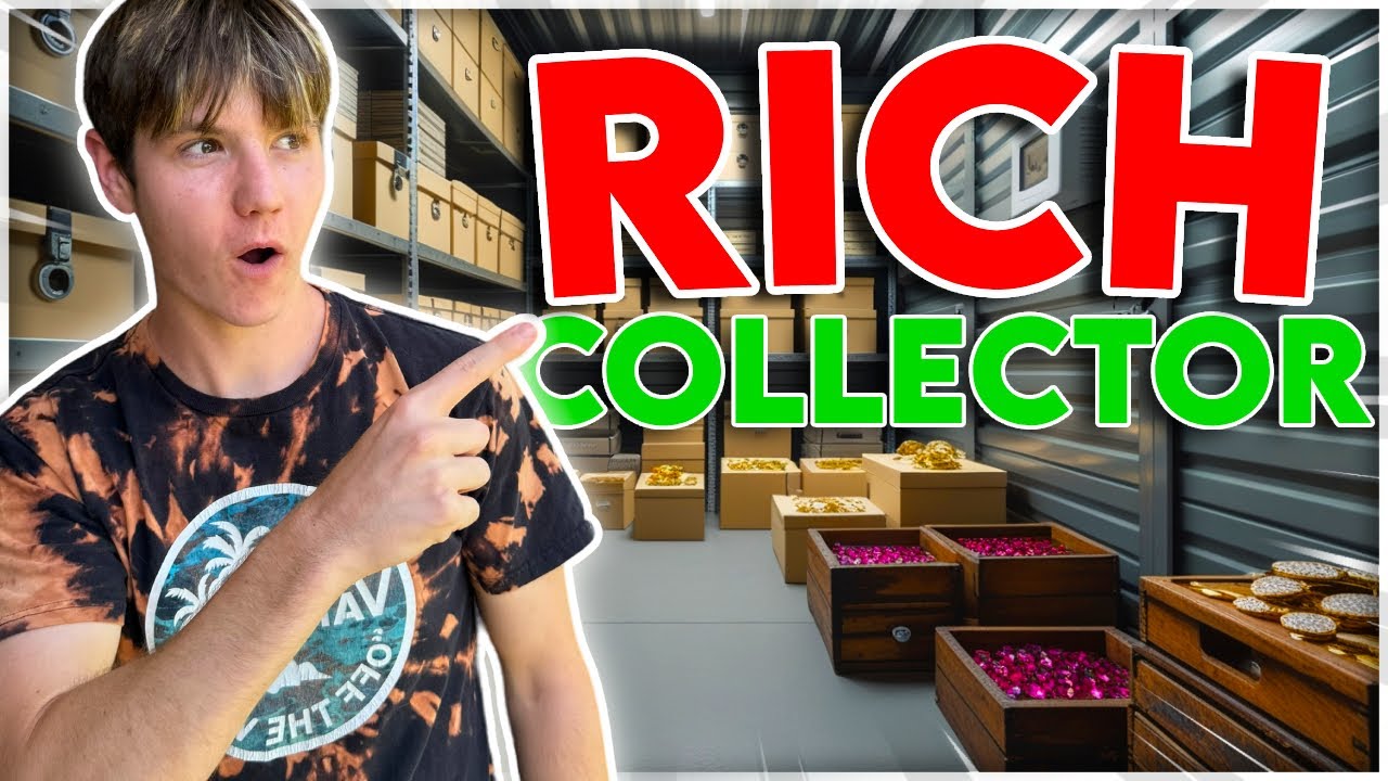 I BOUGHT A RICH COLLECTORS ABANDONED STORAGE UNIT CHEAP!!