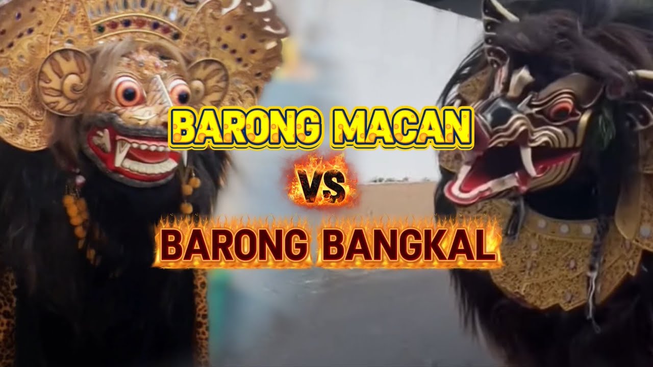NGELAWANG BARONG MACAN VS BARONG BANGKAL , ada OGOH OGOH MINI JUGA? #barong #ogohogohmini #ngelawang