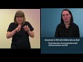 Assessment of Autism Spectrum Disorder with Children who are Deaf/Hard of Hearing Part 3