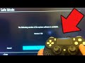 Cannot Start the PS4 7.50 Update Safe Mode Loop FIX