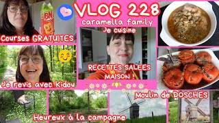 VLOG 228/RDV CHEZ LE NEUROLOGUE ET EXAMEN EMG/2 RECETTES SALEES MAISON/ON PROFITE DE LA CAMPAGNE...