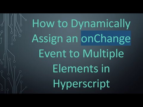 How to Dynamically