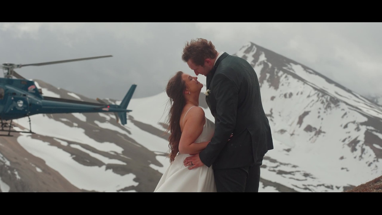Sydney & Brad | Helicopter Elopement in Nordegg, Alberta | Wedding Film in the Canadian Rockies