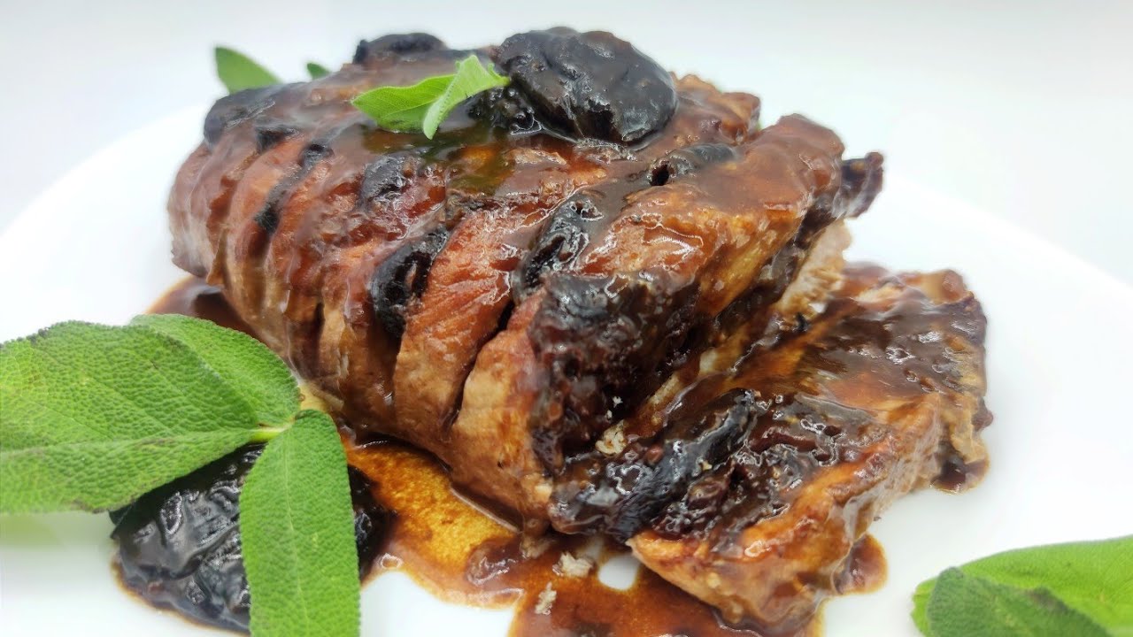 arrosto prugne e salvia