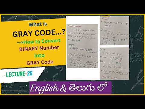 What is Gray Code & How to Convert Any Binary Number to Gray Code || English