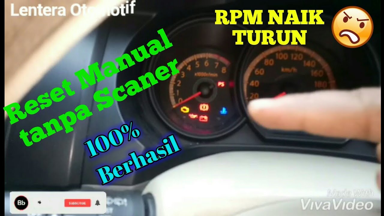 RESET MANUAL NISSAN GRAND LIVINA RPM Naik Turun YouTube