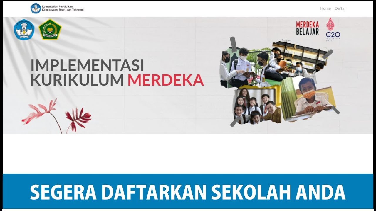 Daftar IKM Implementasi Kurikulum Merdeka 