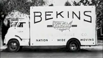 Bekins Storage TV Commercial 1956