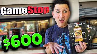 We are INSANE! We Spent $600 on GameStop Gold Power Packs!