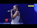 Spice diana out performs sheebah at the bell jamz allstar concert ft d major and chris martins