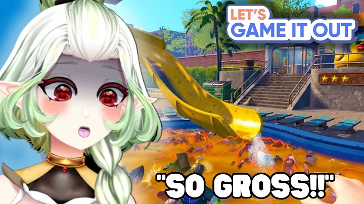 This is giving me ideas... | VTuber Reacts | let’s game it out | Waterpark Simulator
