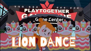 LUCKY LION DANCE COSTUME AT GAME CENTER | PLAY TOGETHER