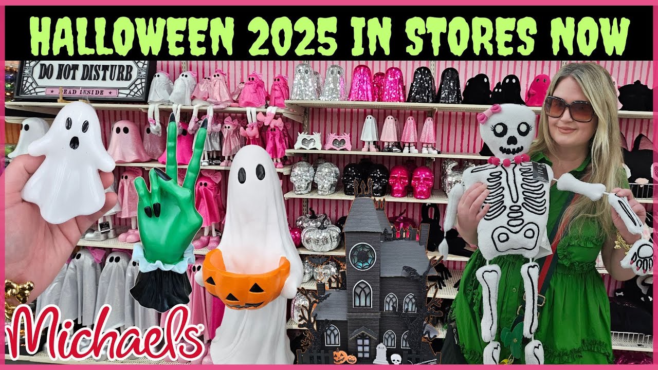 MICHAELS Halloween 2025 In Stores NOW! | Code Orange | Store Walk Thru | 
