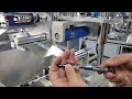 bench top ball pen labeling machines|YQ machinery manual position label applicator for pens