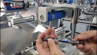 bench top ball pen labeling machines|YQ machinery manual position label applicator for pens