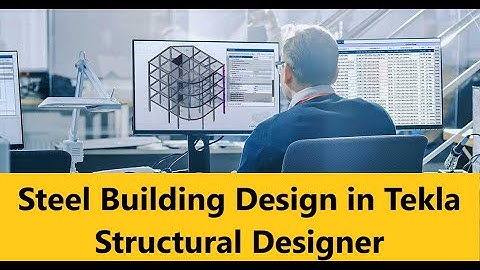 Steel Building in Tekla Structural Designer || Application of Wind Load