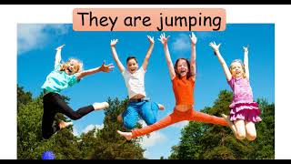 شرح كلمات Unit 15 Theyre jumping  للصف الثالث