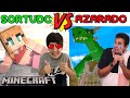 MINECRAFT SORTUDO VS AZARADO JOGANDO MINECRAFT REAL LIFE - PEDRO MAIA