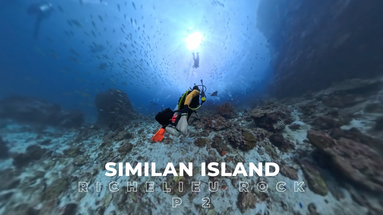 Similan islands group Dan 9 dive richelieu rock 2