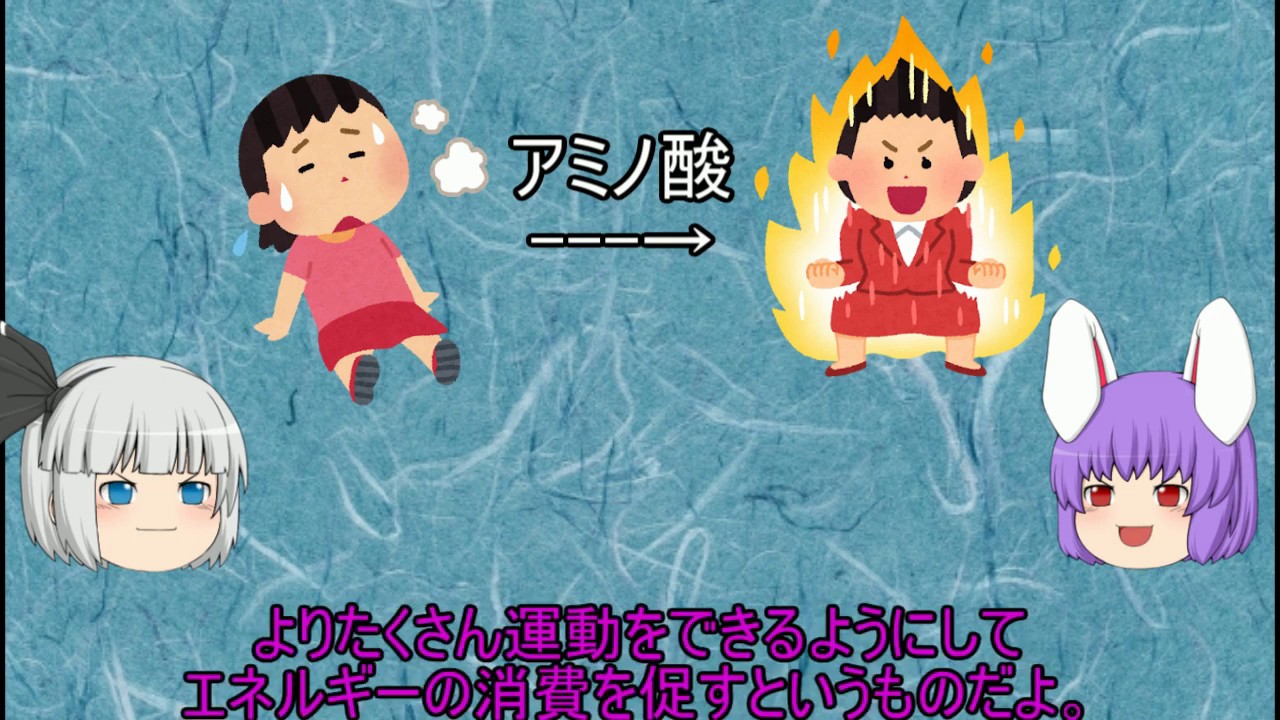 アミノ酸だけで脂肪は燃焼しない 化学の に絶望した7 Youtube