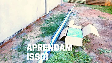 Como faço para colocar um poste de luz?