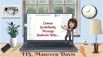 Canvas Gradebook: Message Students Who...