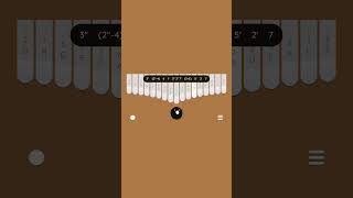 Gaara childhood theme /kalimba/keylimba screenshot 2