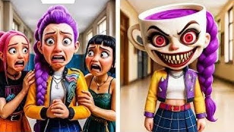 Ballerina Cappuchina Transforms To Rumi Makeover / Kpop Demon Hunters Animation