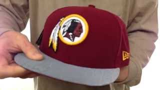 Redskins '2014 NFL DRAFT' Burgundy Fitted Hat by New Era