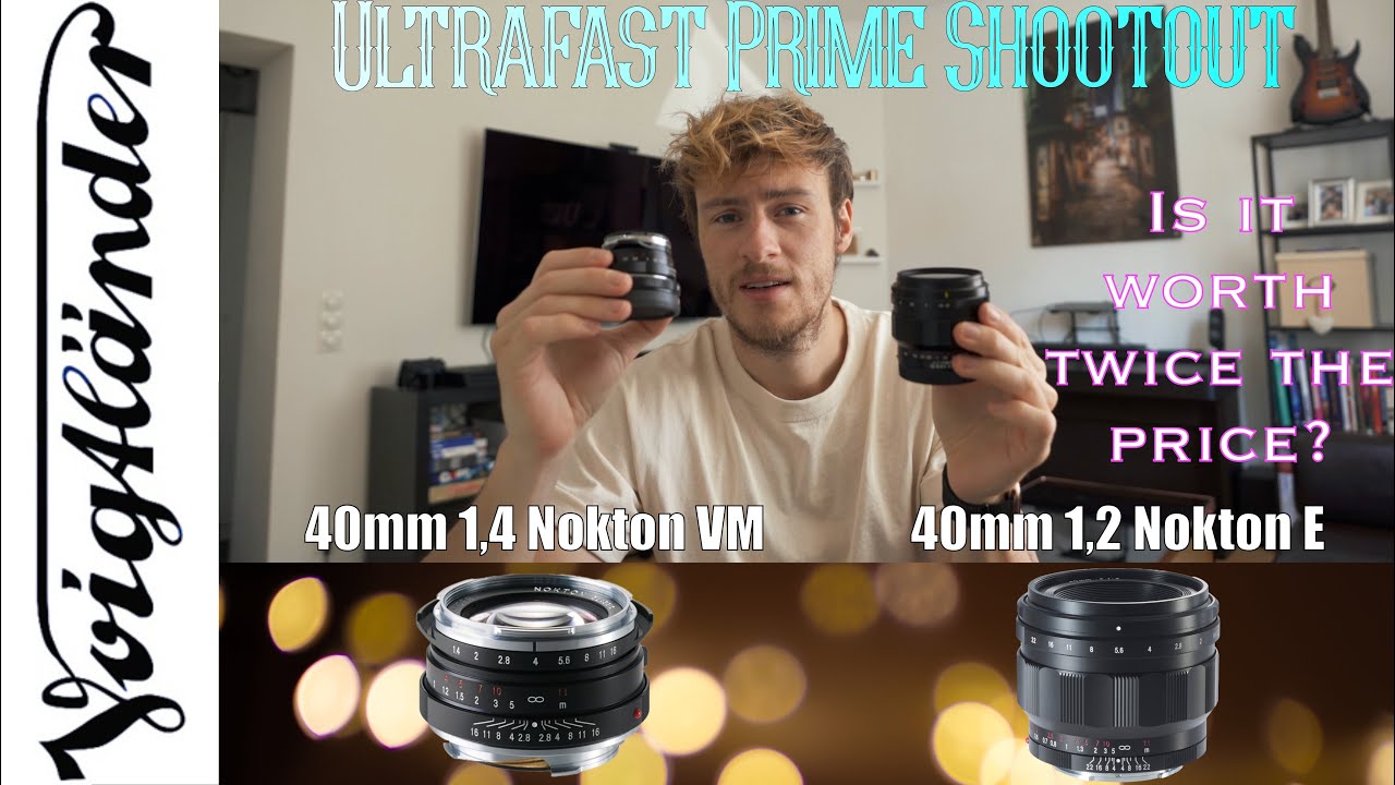 Shootout: Voigtländer 40mm Nokton f1.2 E vs Nokton f1.4 VM on Sony