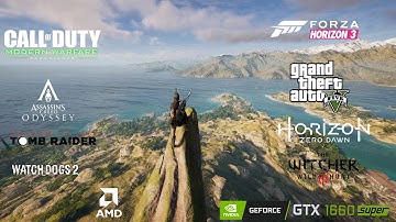 Ryzen 5 2600+GTX 1660S | 1080p Ultra Settings | 8 Games Benchmark